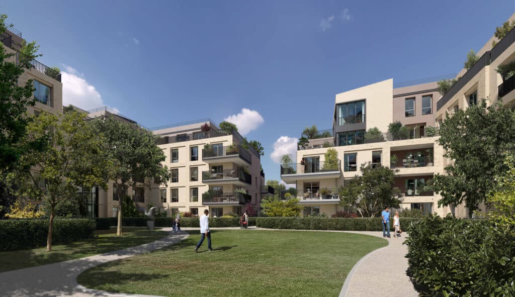 Garches — Située à Garches, à proximité immédiate de l’hippodrome de Saint-Cloud, cette nouvelle résidence pre... — Photo 1