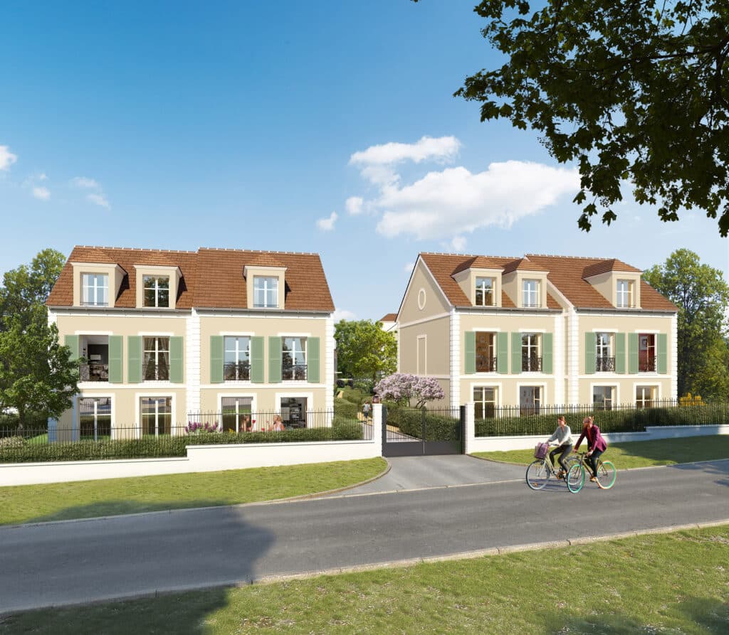 Chennevieres-sur-Marne — Située à proximité des bords de Marne, cette résidence propose les dernières villas duplex et triple... — Photo 1