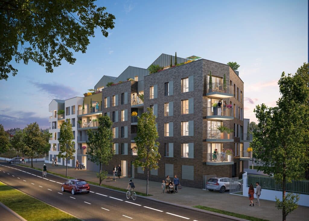 Stains — Située à proximité immédiate du parc de La Courneuve, cette résidence de standing prend place à l’en... — Photo 1