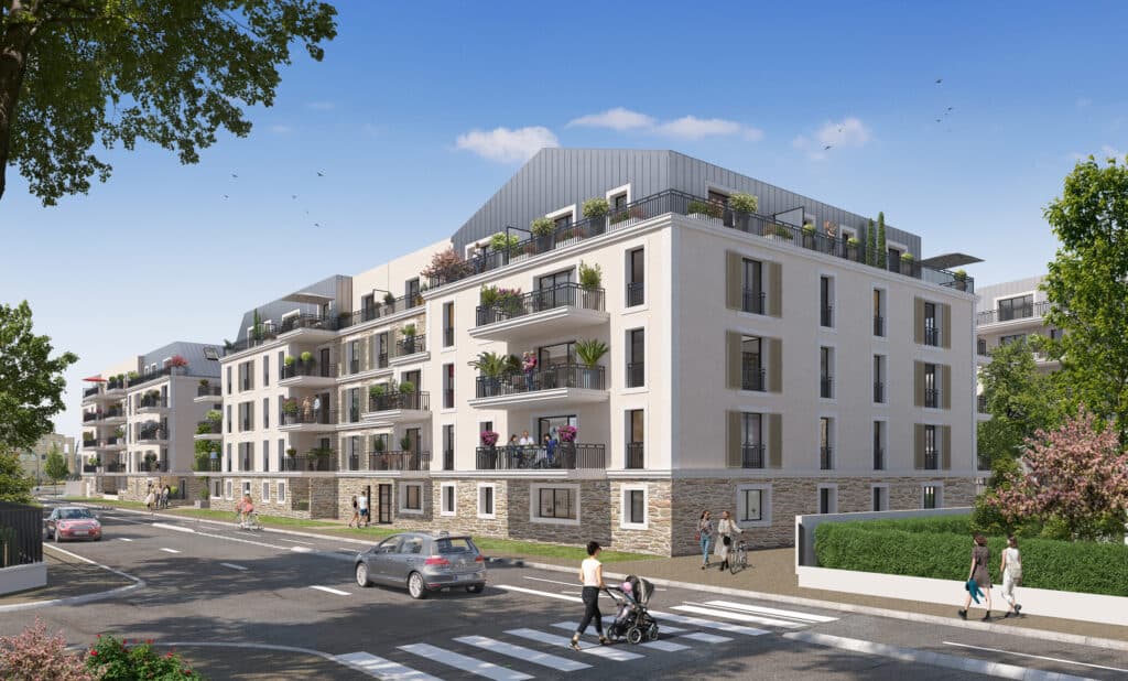 Meaux — Située au cœur d’un nouvel écoquartier, cette résidence contemporaine propose une architecture épuré... — Miniature 2