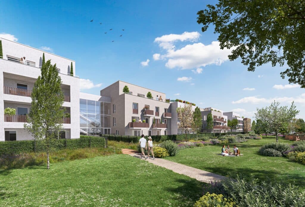 Chartres — Situé au cœur du quartier des Clos, ce nouveau projet résidentiel propose une architecture contempor... — Photo 1