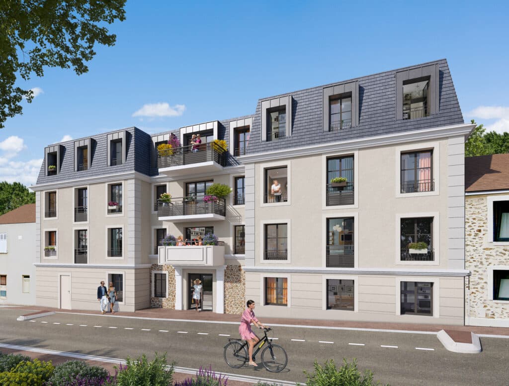 Saint-Cyr-L'ecole — Située en plein cœur de Saint-Cyr-l'École, cette nouvelle résidence se distingue par une architectur... — Miniature 2