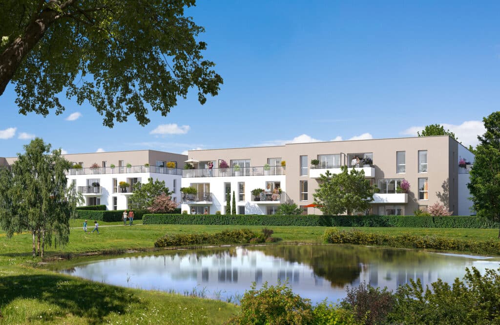 la-Roche-sur-Yon — Située à proximité immédiate du centre-ville de La Roche-sur-Yon, cette résidence contemporaine se d... — Miniature 2