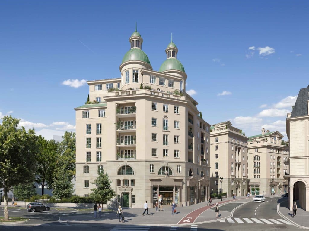 Puteaux — Située au cœur du quartier emblématique des Bergères à Puteaux, cette nouvelle résidence s’intègre h... — Photo 1