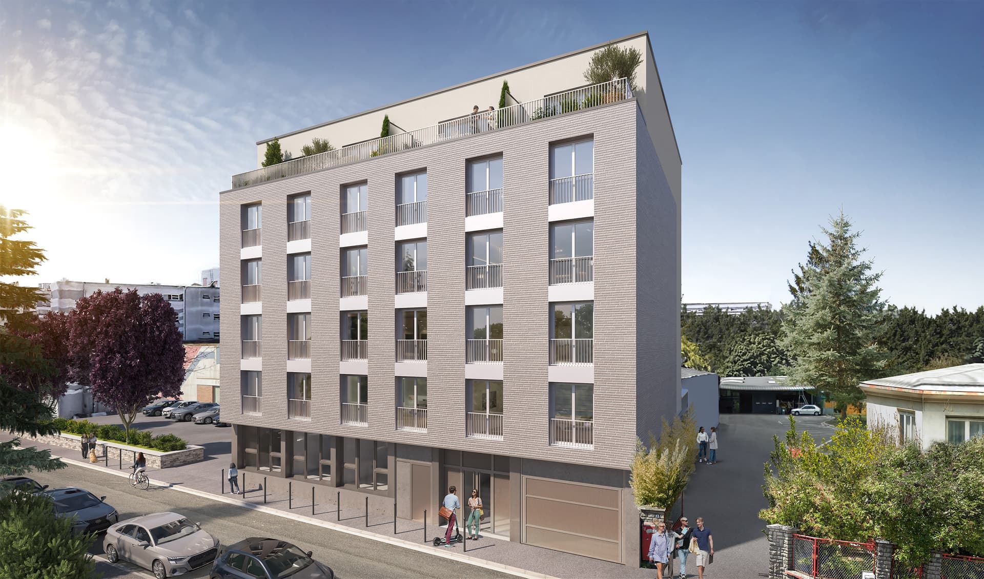 Reims — Idéalement située au cœur d’un quartier en pleine évolution, cette résidence s’adresse particulièrem...