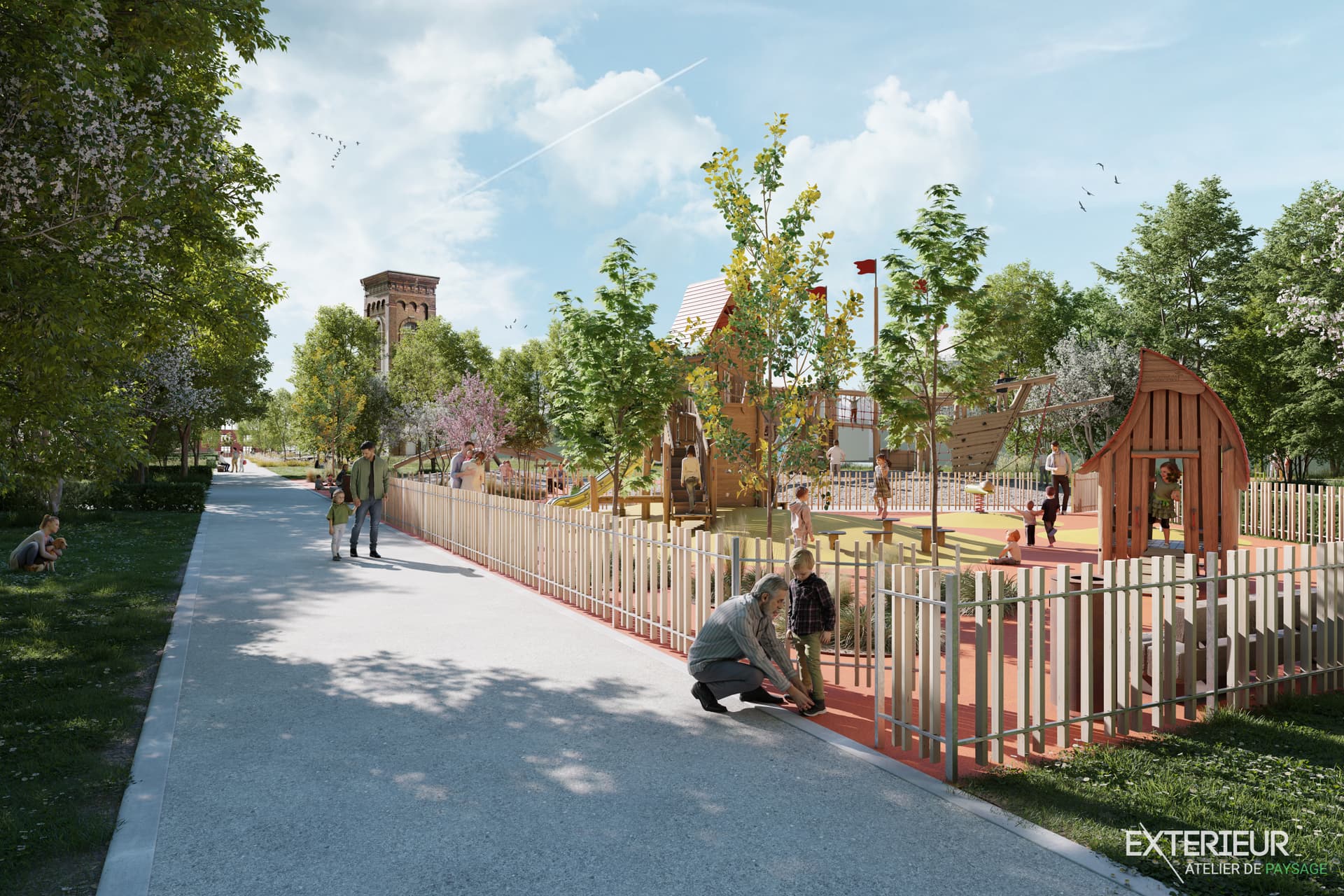 Tourcoing — Située à seulement 15 minutes à pied du centre-ville de Tourcoing, cette nouvelle résidence s’inscri... — Photo 1