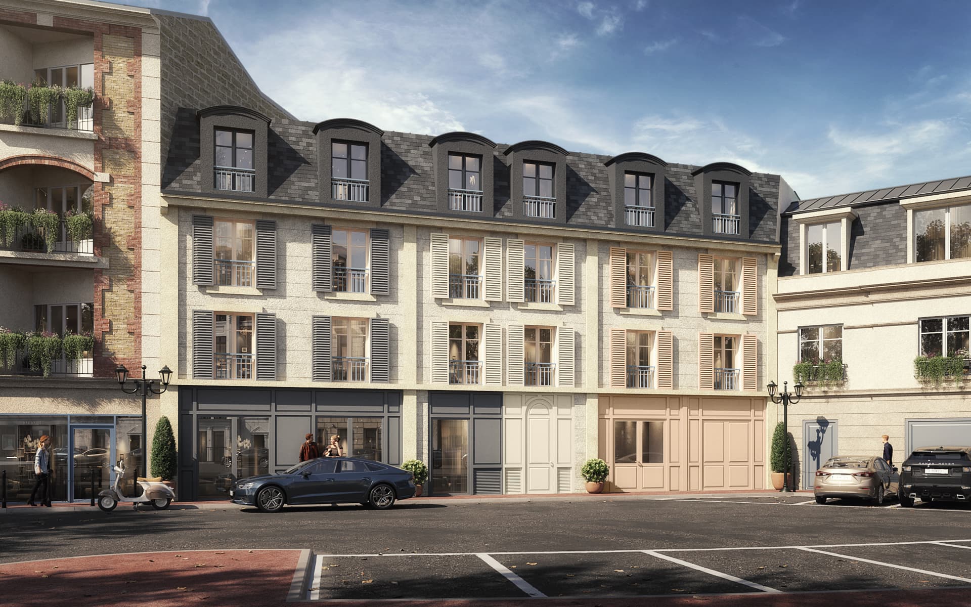 Maisons Laffitte — Située au cœur du centre-ville de Maisons-Laffitte, cette nouvelle réalisation propose des apparteme... — Miniature 3