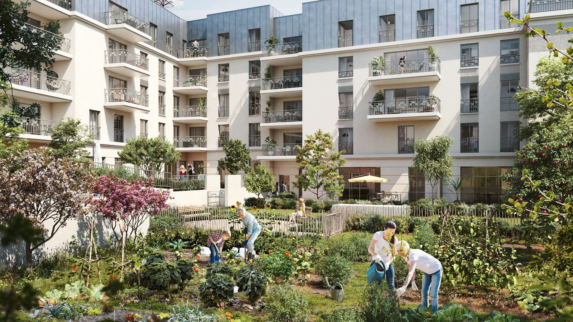 Chatenay Malabry — À proximité immédiate de la station RER B « Robinson », à Châtenay-Malabry, une nouvelle résidence s... — Photo 1