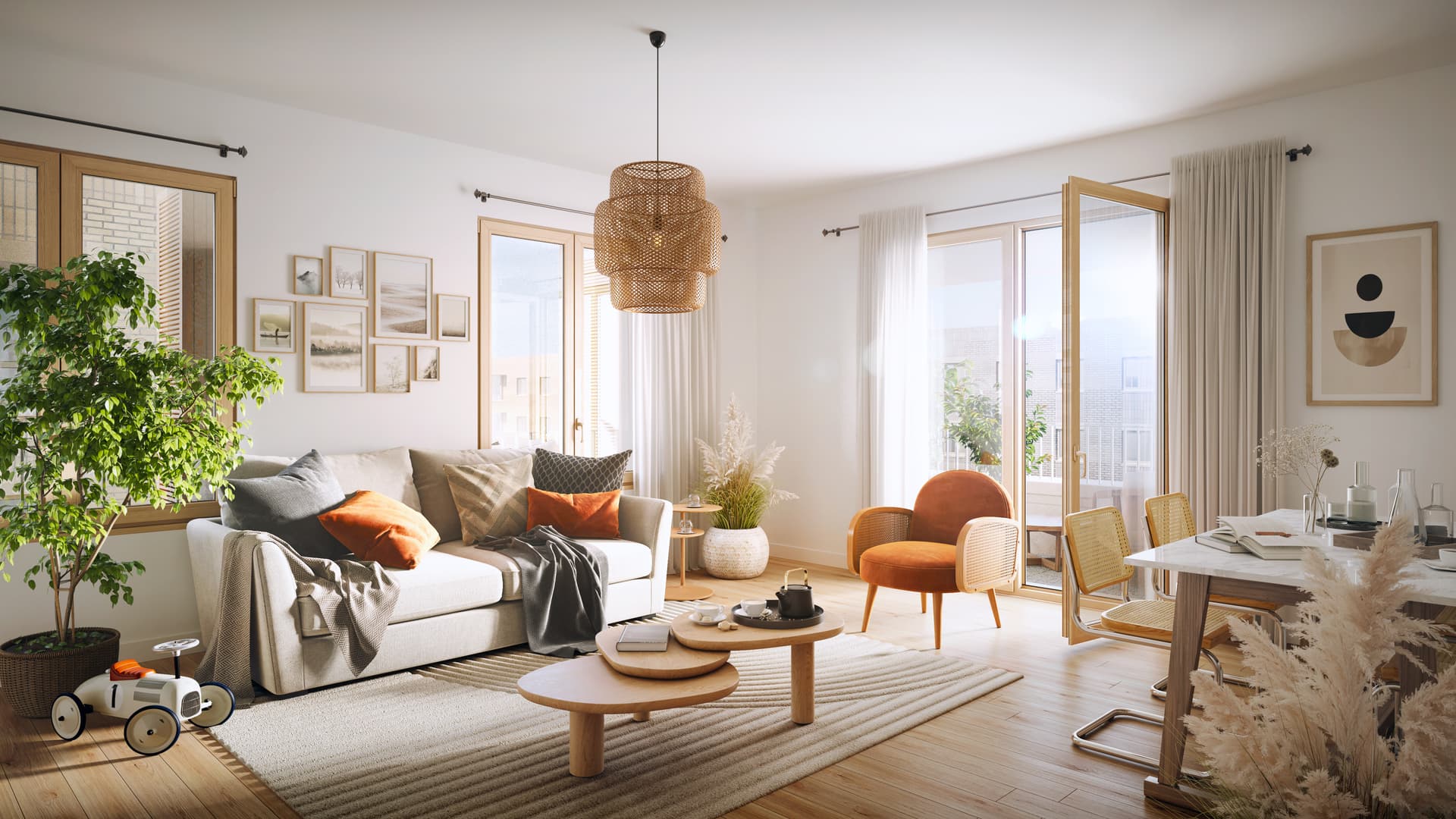 Palaiseau — Située sur le plateau de Paris Saclay, cette nouvelle résidence s’intègre harmonieusement au sein d’...