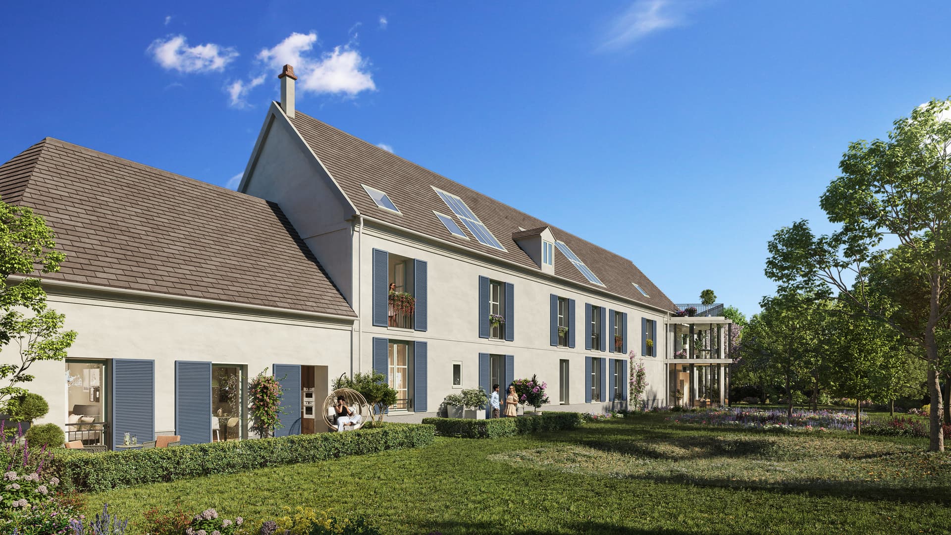 Plaisir — Située dans un environnement paisible et préservé, cette résidence bénéficie d’une localisation priv...