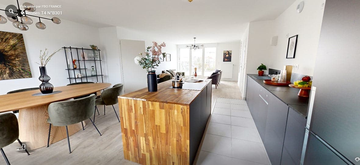 Rennes — Située dans un environnement recherché, cette résidence neuve propose des appartements spacieux, all... — Miniature 2