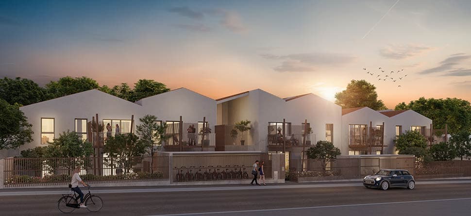 la Rochelle — Situé dans le quartier de Beauregard, cet ensemble résidentiel bénéficie d’un cadre privilégié à pro... — Miniature 2