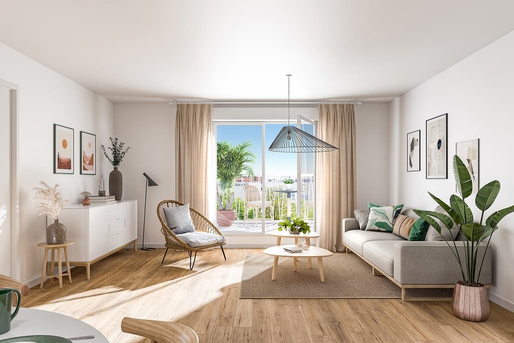 Bondy — À seulement 8 kilomètres de Paris, cette résidence bénéficie d’une situation privilégiée en plein ce...