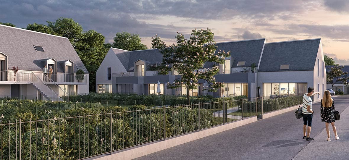 Fondettes — Situé dans un environnement résidentiel calme, ce programme immobilier propose des maisons individue...