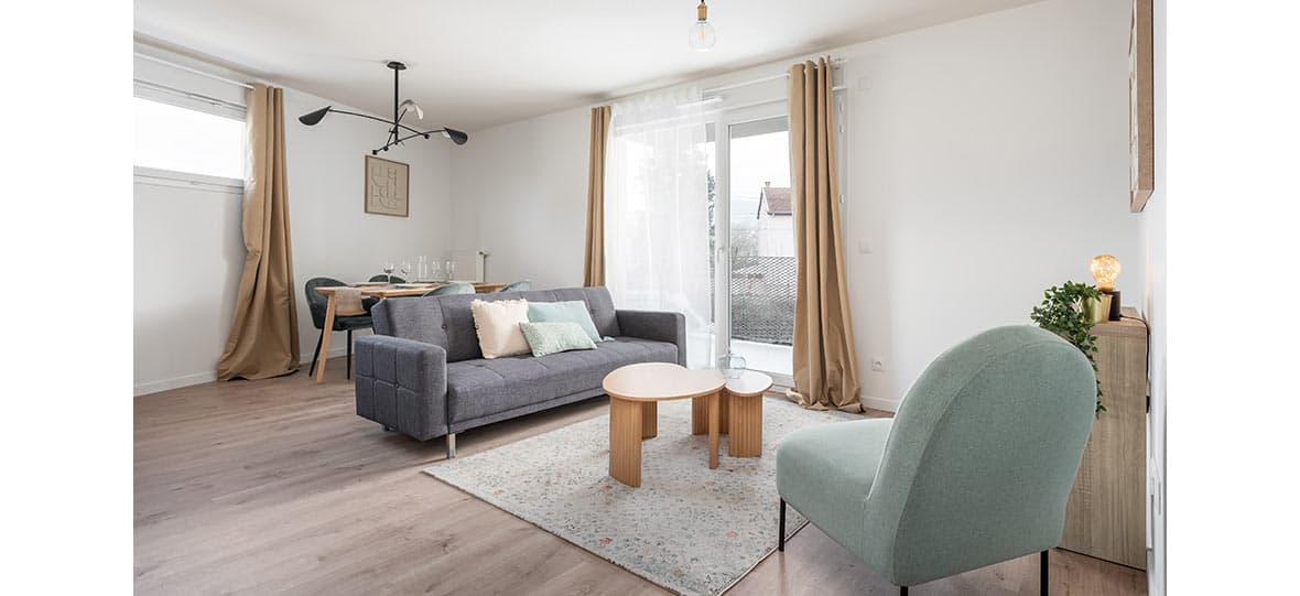 Grenoble — Au sein d’un environnement résidentiel recherché, cette résidence propose des appartements neufs all... — Miniature 3