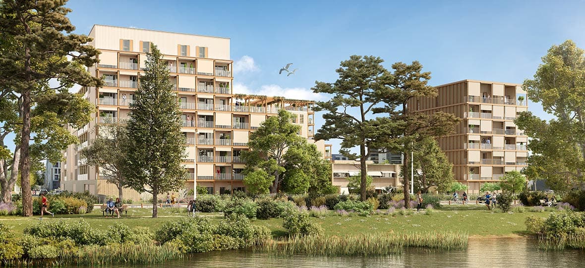 Bordeaux — Située dans un environnement privilégié, cette nouvelle résidence propose des appartements de type T... — Miniature 2