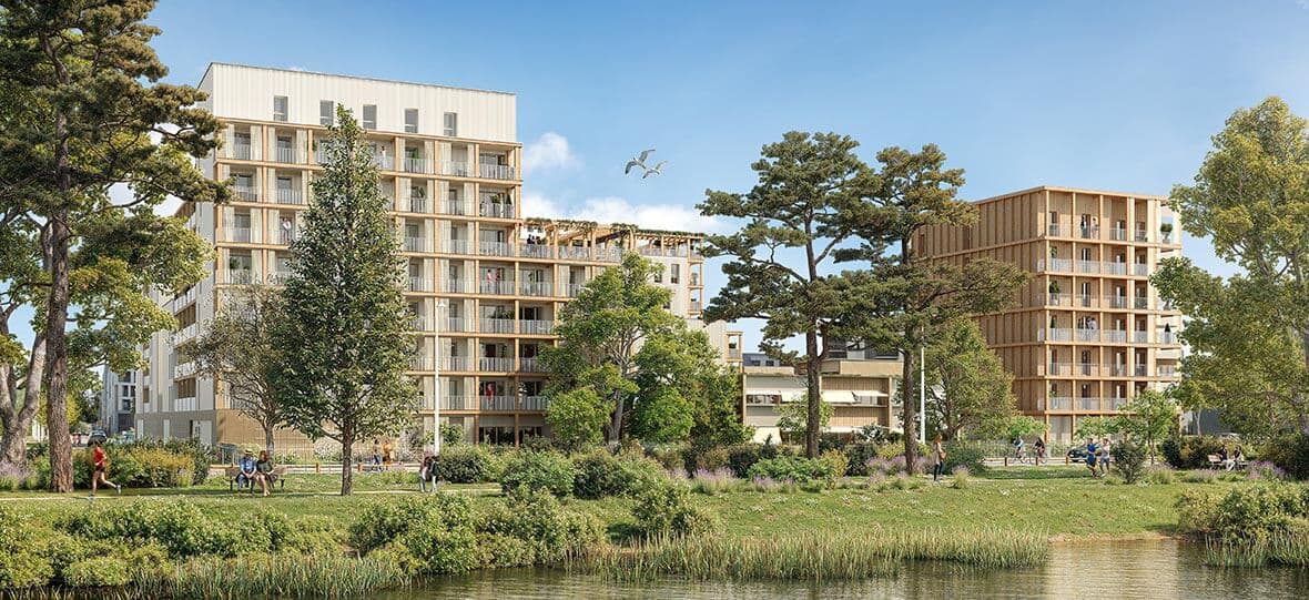 Bordeaux — Située dans un environnement privilégié, cette nouvelle résidence propose des appartements de type T... — Miniature 3