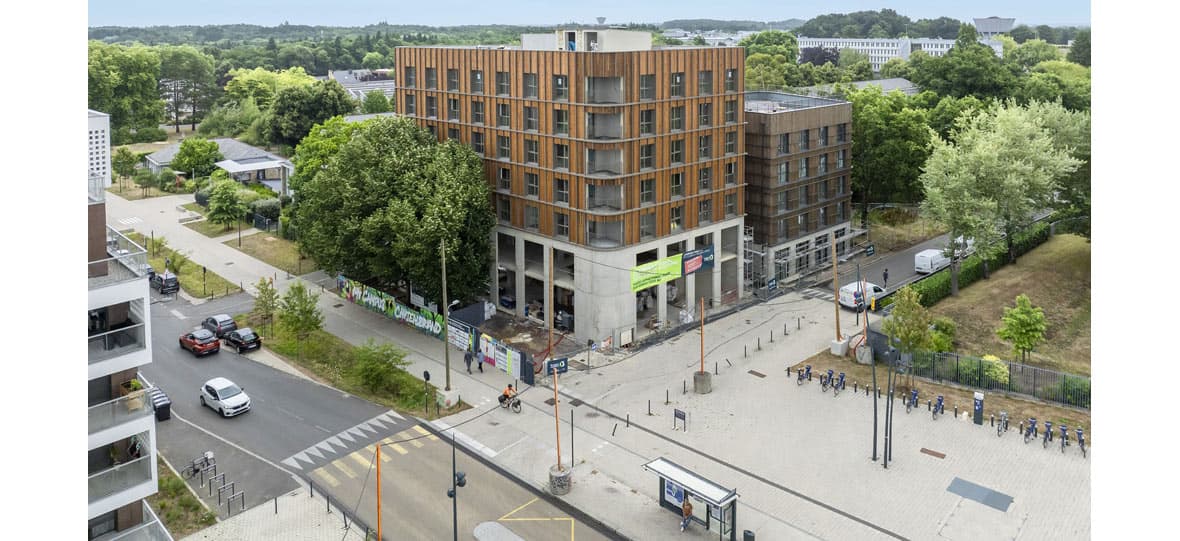Rennes — Située dans un environnement urbain dynamique, cette résidence propose des appartements de type T2, ...