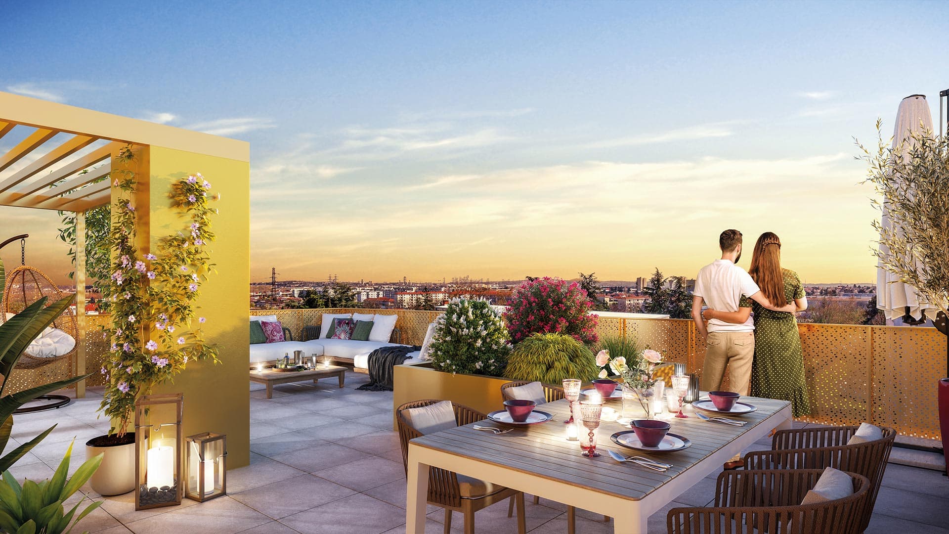 Venissieux — Idéalement située entre les quartiers Vénissieux-Village et Grand Parilly, cette résidence bénéficie... — Photo 1