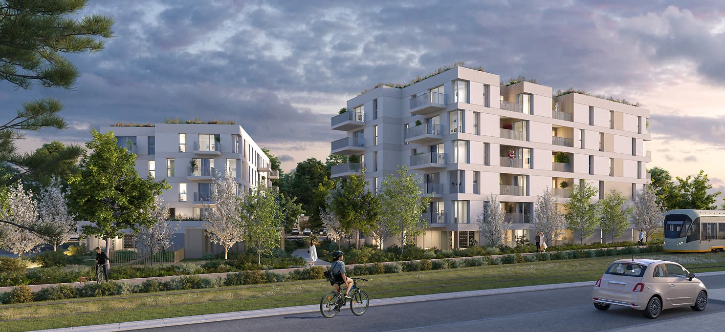 Saint-Jean-de-Braye — Située dans un environnement calme et agréable, cette résidence neuve propose des appartements conte... — Miniature 2