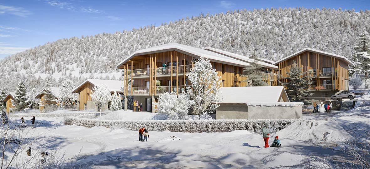 Verchaix — Située dans un environnement résidentiel, cette nouvelle réalisation propose des appartements du T3 ... — Photo 1