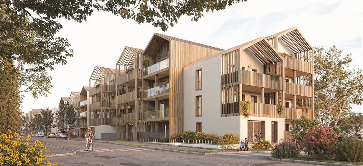 Vannes — Cette nouvelle résidence propose des appartements de type T3, offrant des surfaces généreuses d’envi... — Miniature 3