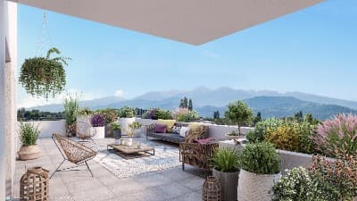 Meylan — Située à Meylan, cette nouvelle résidence propose une sélection d'appartements du 2 au 4 pièces, con... — Photo 1