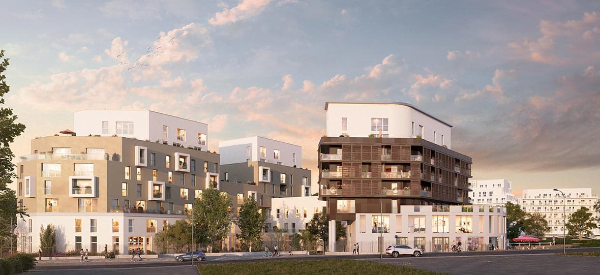 Noisy-le-Sec — Située dans un environnement urbain recherché, cette nouvelle résidence propose une sélection d'appa... — Photo 1