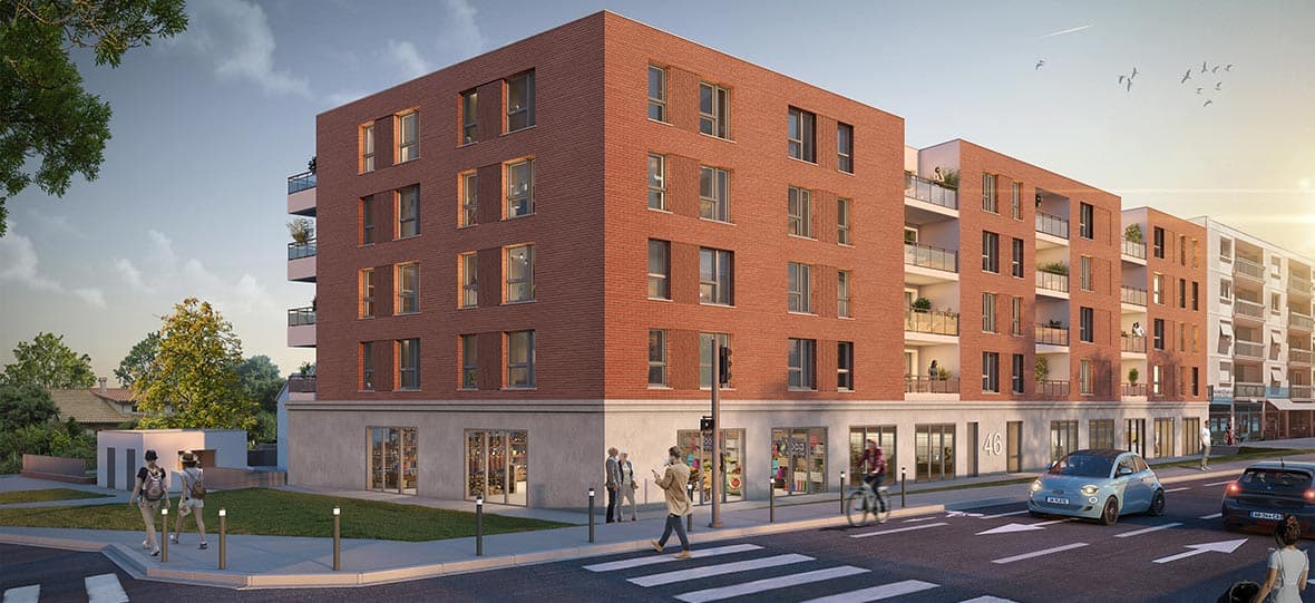 Ramonville-Saint-Agne — Cette résidence propose des appartements neufs de type T3, offrant une surface généreuse de 71,95 m²... — Miniature 2