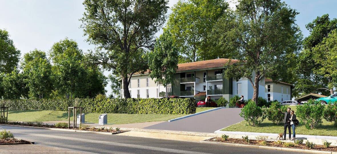 Castets — Située dans un environnement calme et résidentiel, cette nouvelle résidence propose des appartements... — Miniature 2
