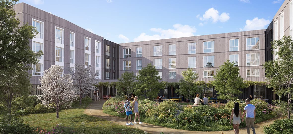 Metz — Située au cœur du quartier dynamique du Technopôle à Metz, cette nouvelle résidence propose des appa... — Photo 1