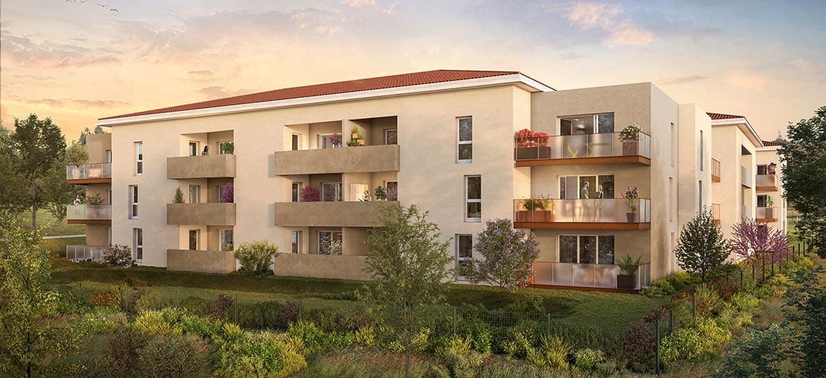 Marseillan — Ce nouveau programme immobilier propose des appartements de type T3, situés en rez-de-chaussée, offr... — Miniature 2