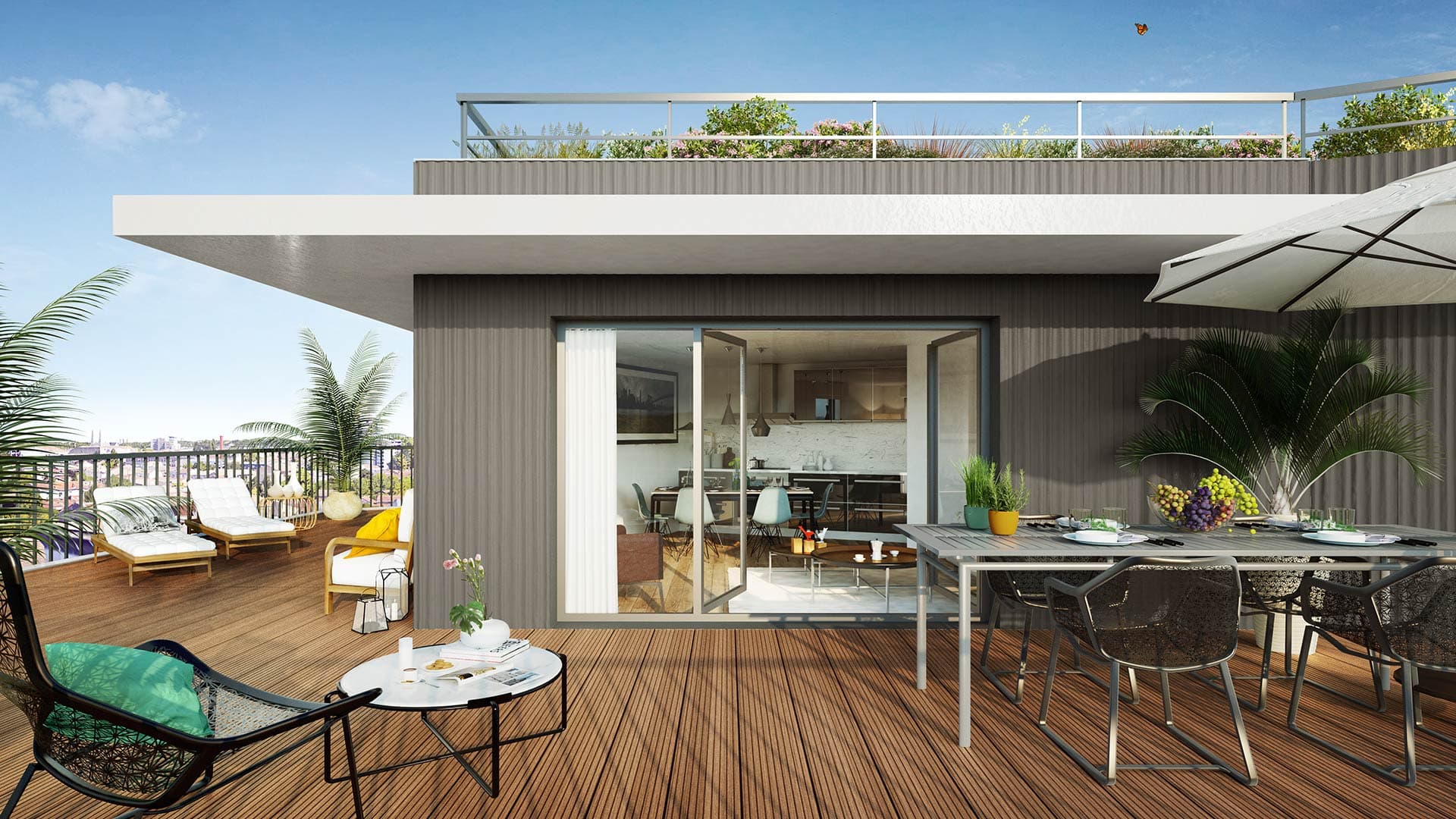 Talence — Située à la frontière sud de Bordeaux, cette nouvelle résidence bénéficie d'un emplacement privilégi... — Photo 1