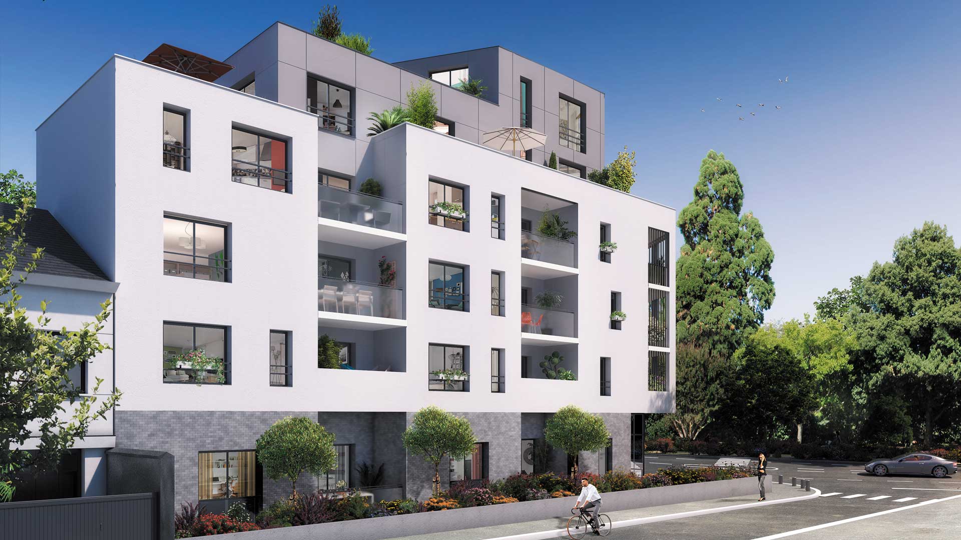 Nantes — Situé au cœur du quartier prisé de Procé à Nantes, ce projet résidentiel bénéficie d’un emplacement ... — Photo 1