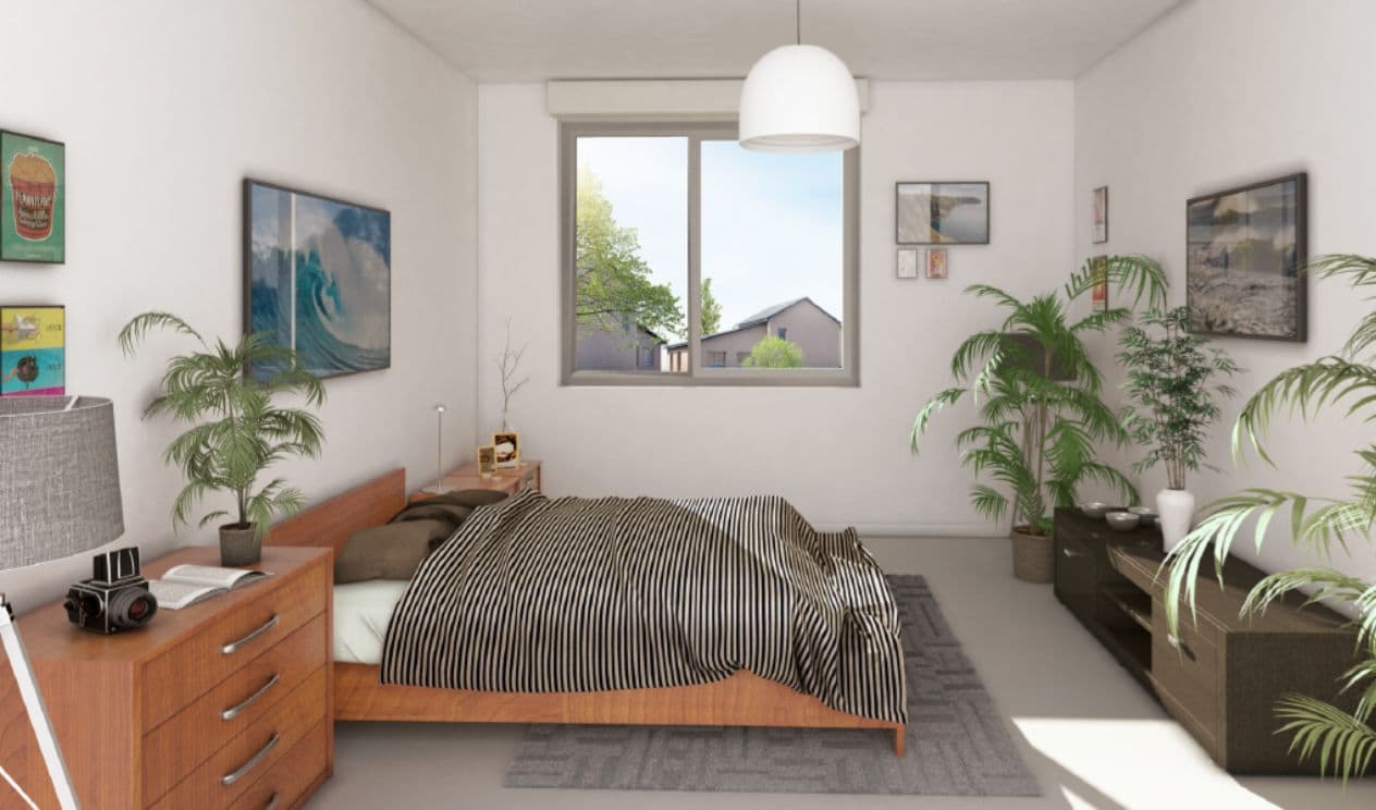 L Hermitage — Située dans un environnement paisible, cette résidence propose des appartements neufs de type T3, di... — Miniature 4