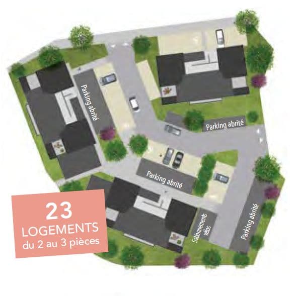 L Hermitage — Située dans un environnement paisible, cette résidence propose des appartements neufs de type T3, di... — Miniature 7