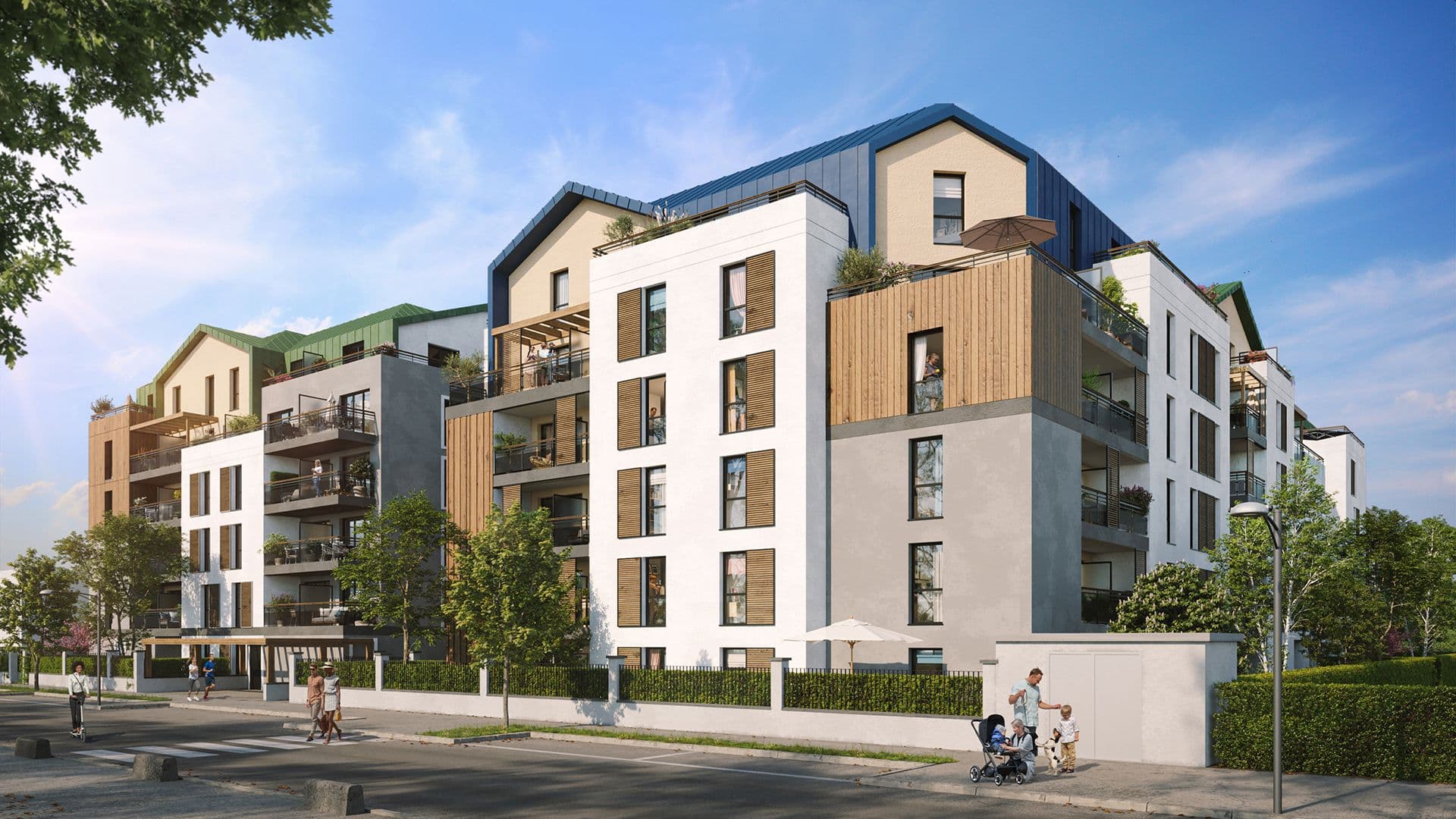 Maurepas — Située dans un environnement résidentiel paisible, cette nouvelle réalisation propose des appartemen... — Photo 1