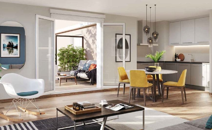 Trappes — Située au sein d’un quartier résidentiel paisible, cette réalisation propose des appartements neufs ... — Miniature 5