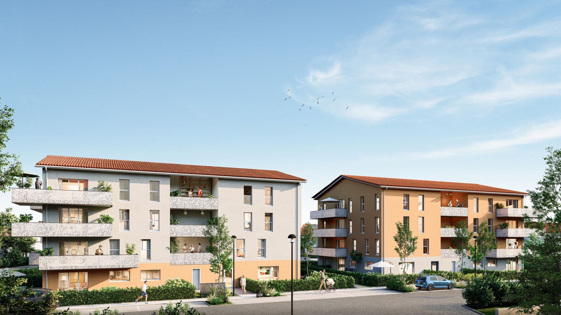 la Verpilliere — Située à La Verpillière, cette nouvelle résidence propose une sélection d’appartements de 2, 3 et 4 ... — Miniature 7