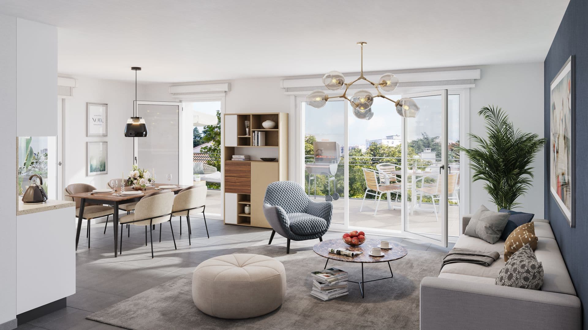 Vitrolles — Située au cœur d’un quartier résidentiel à Vitrolles, cette résidence à taille humaine s’intègre har... — Miniature 2