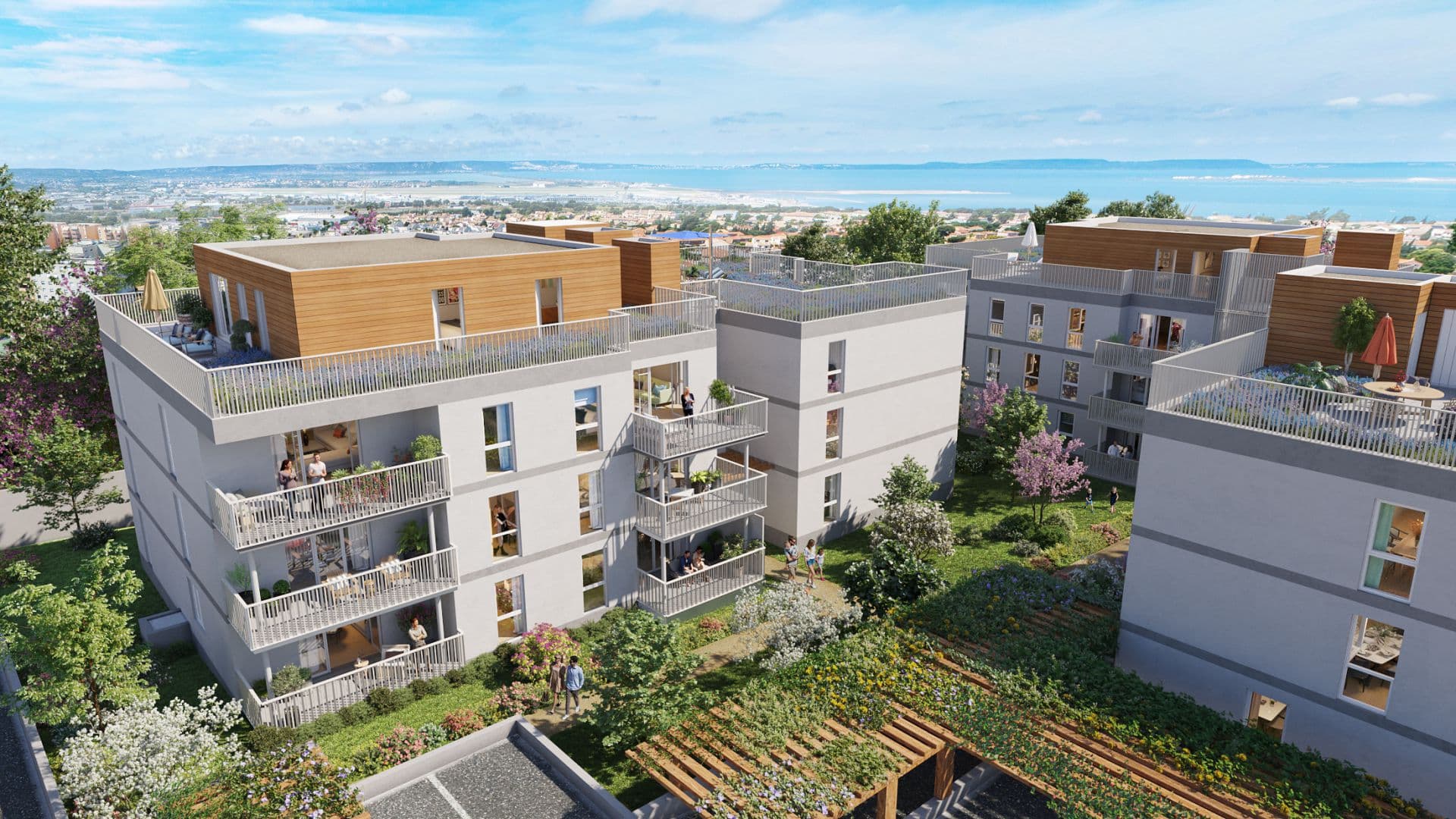 Vitrolles — Située au cœur d’un quartier résidentiel à Vitrolles, cette résidence à taille humaine s’intègre har... — Miniature 5