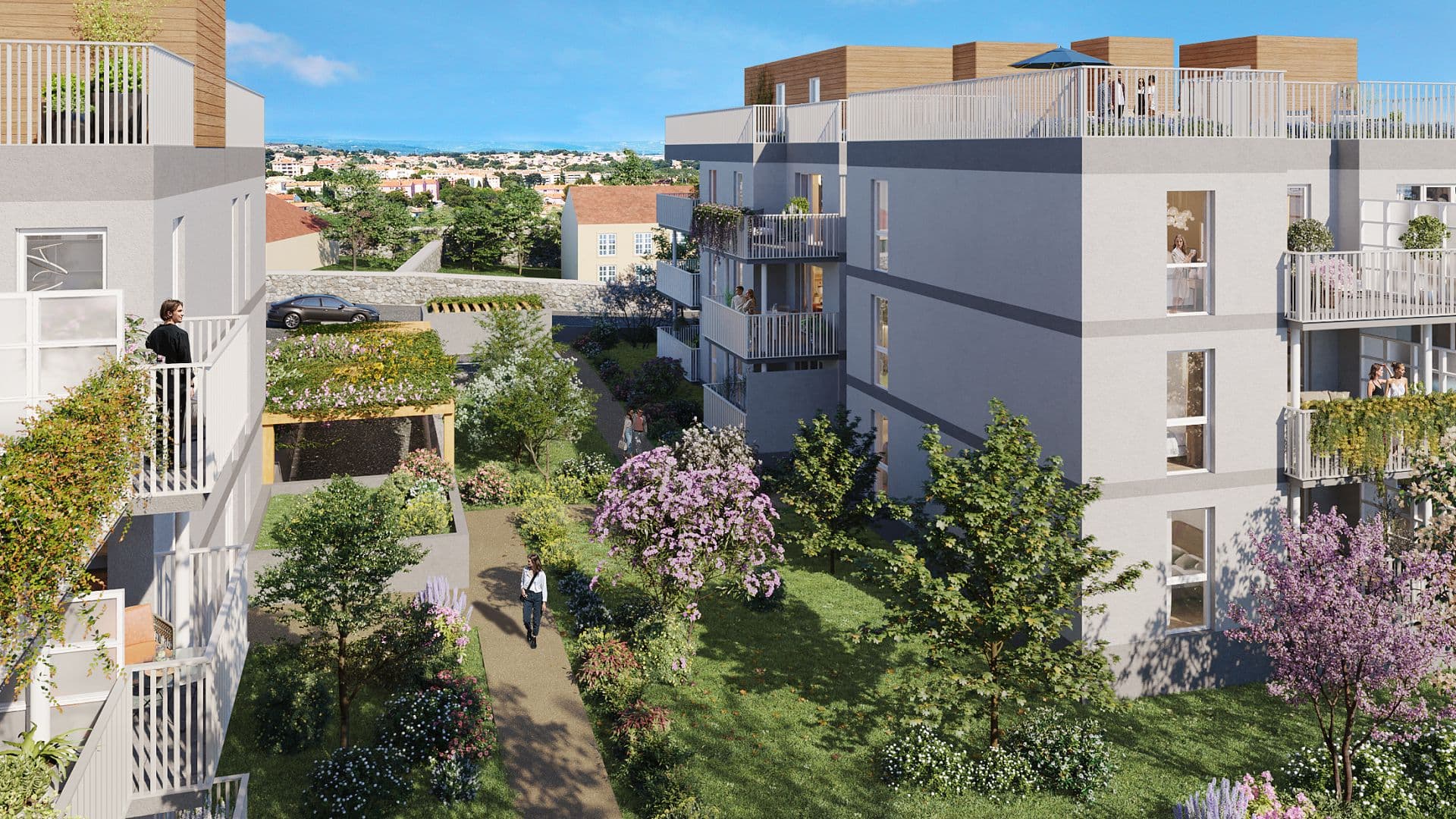 Vitrolles — Située au cœur d’un quartier résidentiel à Vitrolles, cette résidence à taille humaine s’intègre har... — Miniature 6