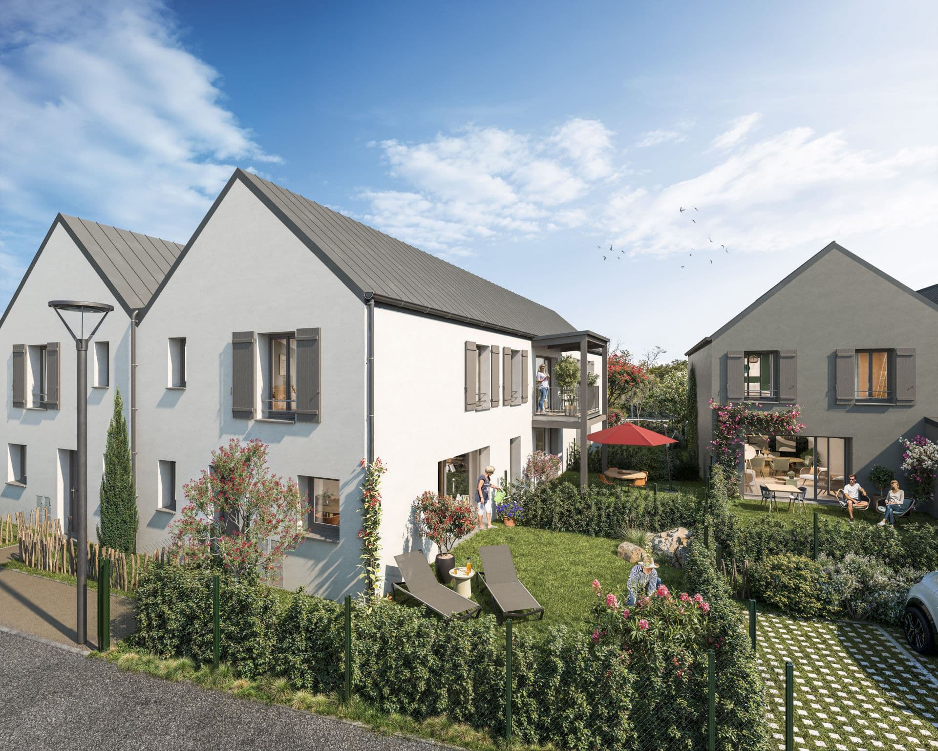 Champhol — Située à Champhol, cette nouvelle résidence propose un cadre de vie paisible à proximité immédiate d... — Miniature 3