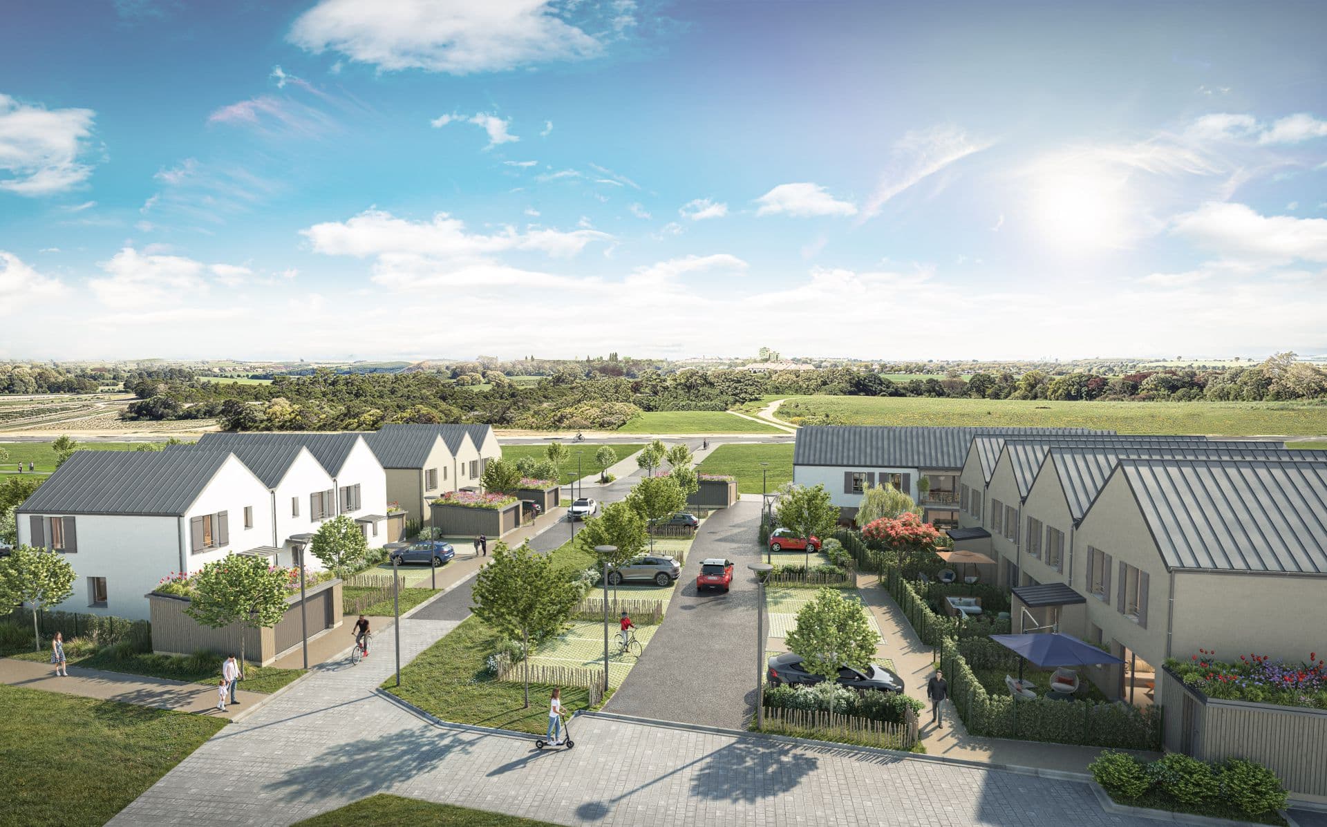 Champhol — Située à Champhol, cette nouvelle résidence propose un cadre de vie paisible à proximité immédiate d... — Miniature 5