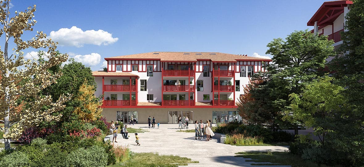 Saint-Martin-de-Seignanx — Située dans un environnement agréable, cette nouvelle résidence propose des appartements spacieux al... — Miniature 2
