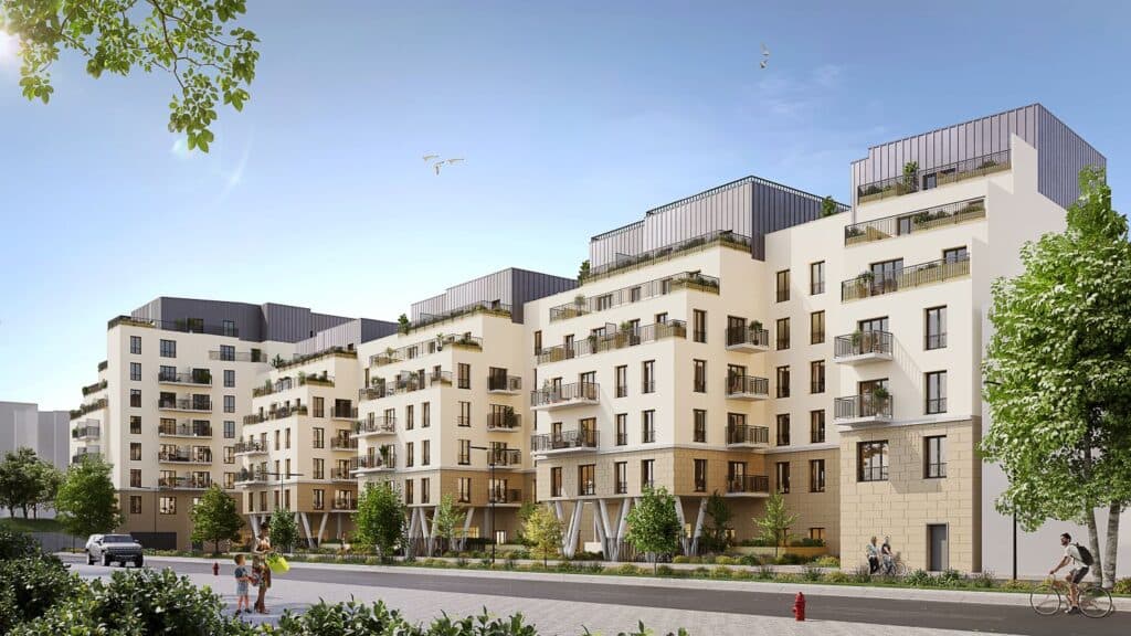 Aubervilliers — Située au cœur d’un quartier en pleine transformation, cette nouvelle résidence propose une architec... — Miniature 2