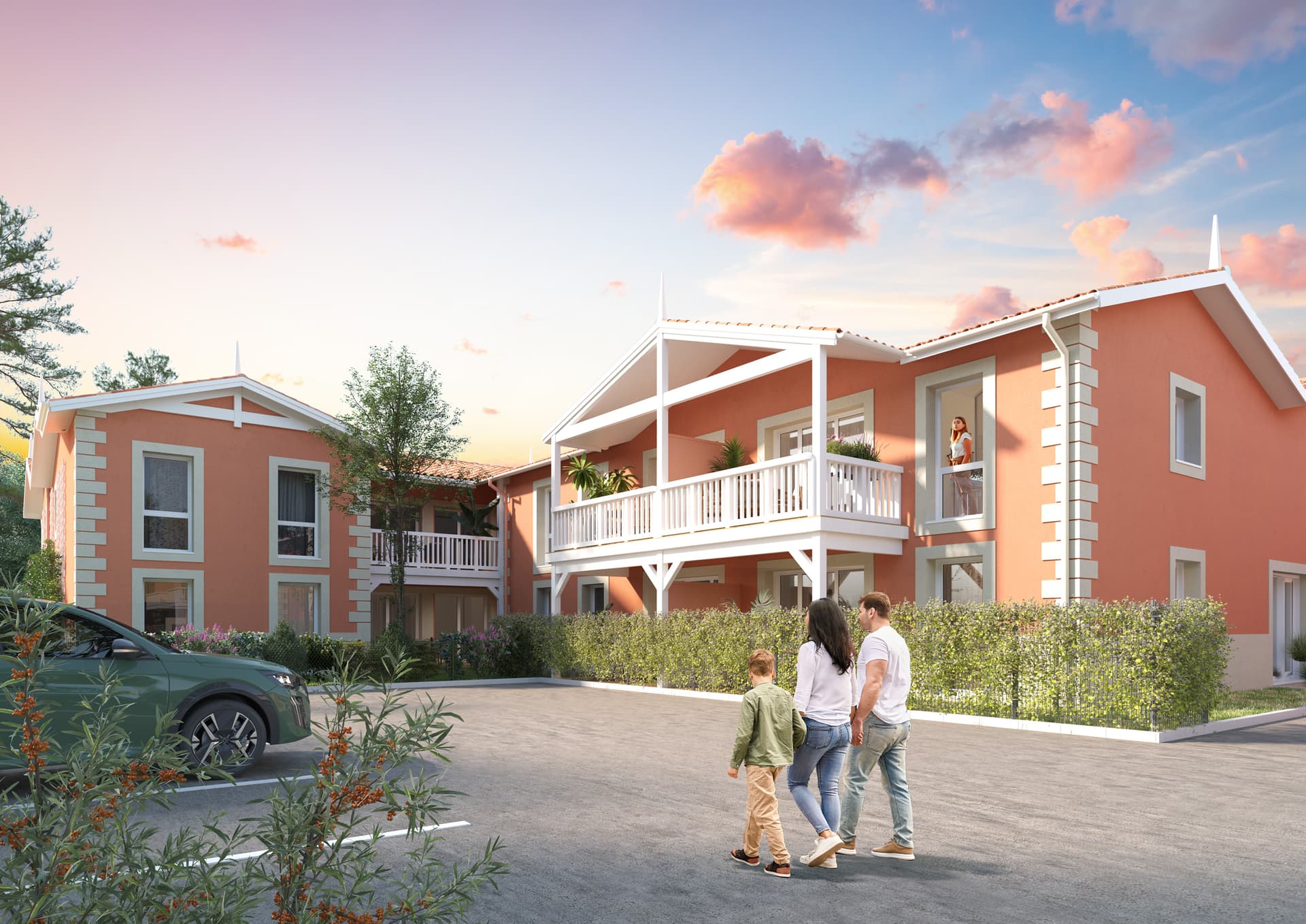 Gujan-Mestras — Implantée dans un quartier paisible à dominante pavillonnaire, cette résidence se distingue par une ... — Miniature 2