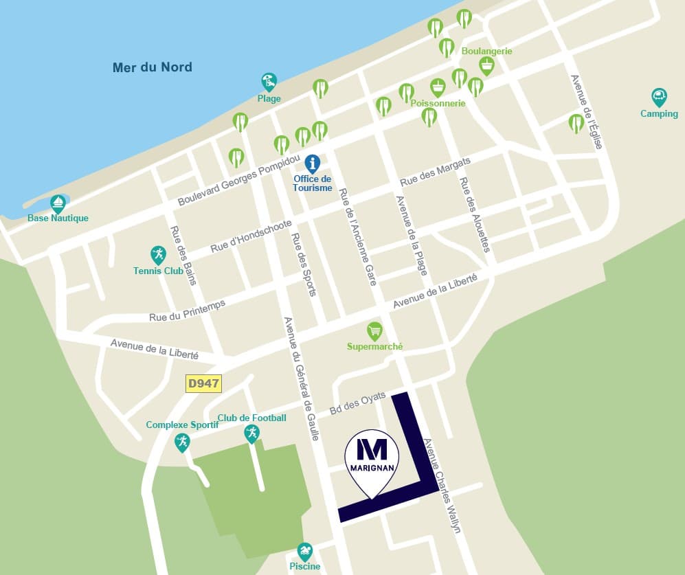 Bray-Dunes — Situé sur la côte d’Opale, le village de Bray-Dunes séduit par son cadre paisible en bord de mer. À ... — Miniature 5