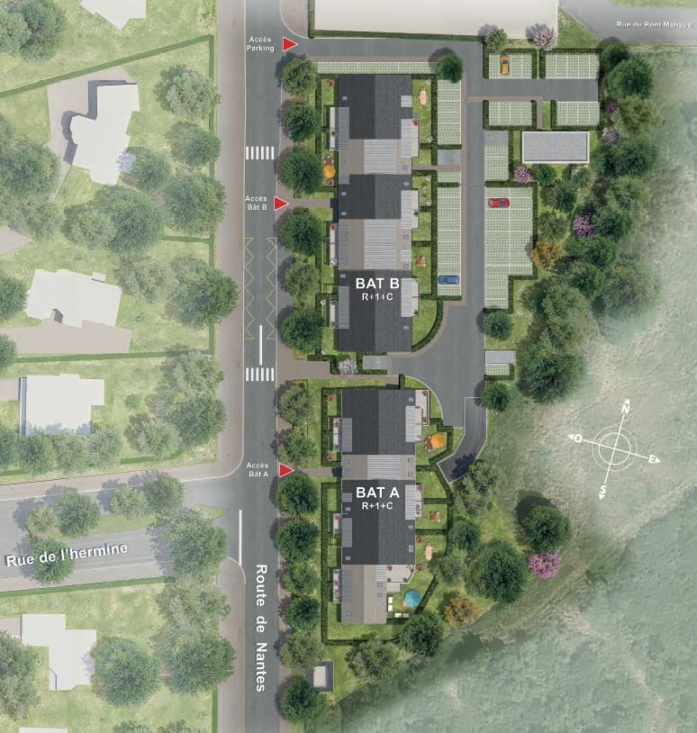 Pont-Pean — Située à Pont-Péan, au sud de Rennes et à seulement 12 kilomètres de la métropole bretonne, cette no... — Miniature 8