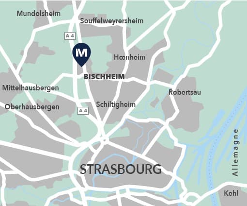Bischheim — Située à Bischheim, cette nouvelle résidence s’intègre harmonieusement dans un environnement marqué ... — Miniature 8